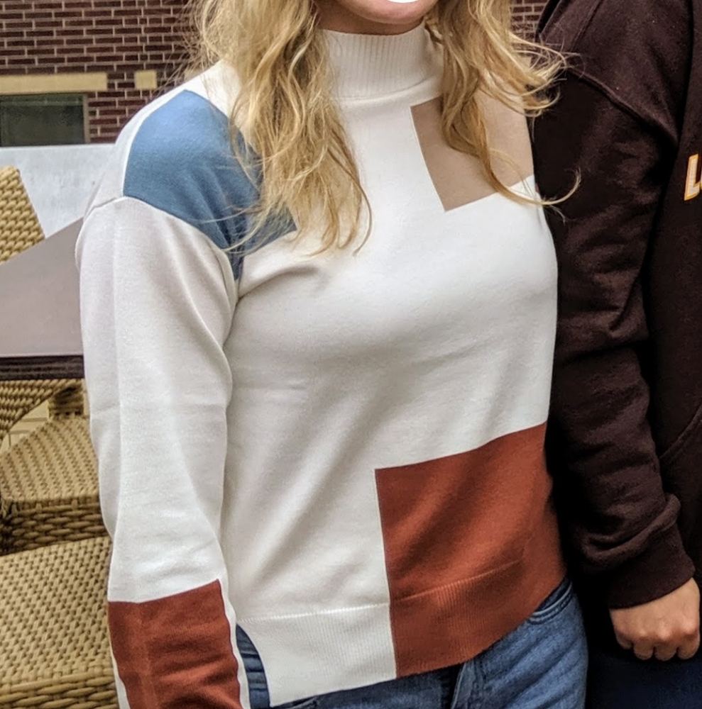 Color Block Sweater